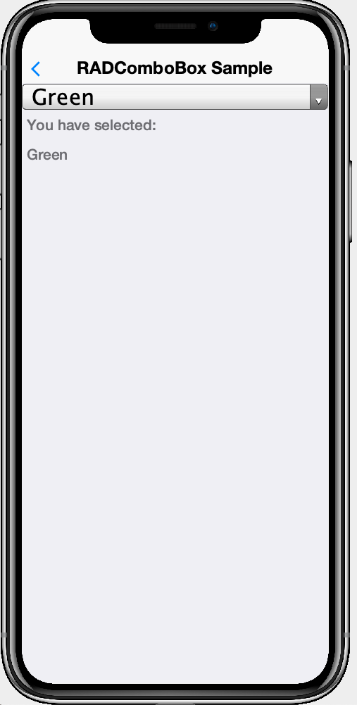 RADComboBoxSample